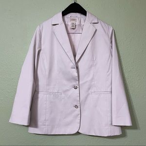 L.L. Bean Women’s blazer in off-white like color.